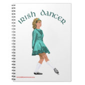 Irish Step Dancer Journal - Soft Shoe Notitieboek (Voorkant)
