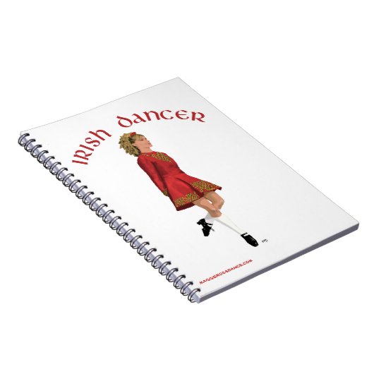Irish Step Dancer Journal - Soft Shoe Notitieboek (Rechterzijde)
