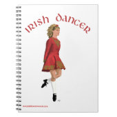 Irish Step Dancer Journal - Soft Shoe Notitieboek (Voorkant)