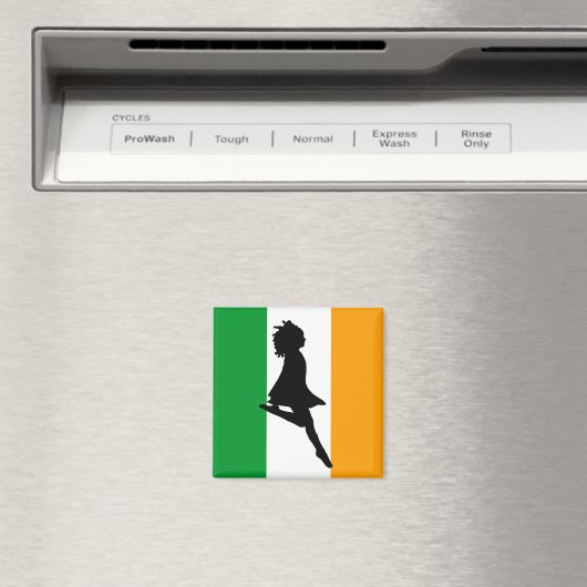 Irish Step Dancer Magneet (Insitu (Vaatwasser))