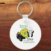 Irish Step Dancer Sleutelhanger (Voorkant)