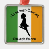 Irish Step Dancing Customize with Name Ornament (Voorkant)