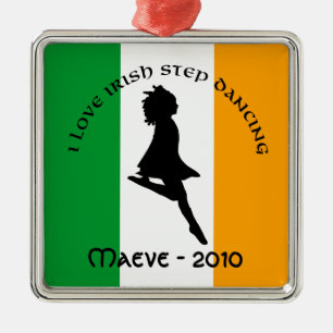 Irish Step Dancing Ornament