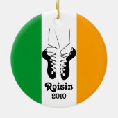 Irish Step Dancing Ornament (Achterkant)