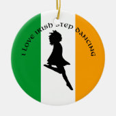 Irish Step Dancing Ornament (Voorkant)
