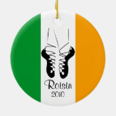 Irish Step Dancing Ornament (Achterkant)