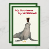 Irish Stout Bridal Shower Invitation Kaart (Voorkant / Achterkant)