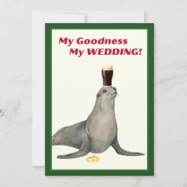 Irish Stout Bridal Shower Invitation Kaart