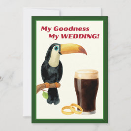 Irish Stout Bridal Shower Invitation Kaart