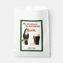 Irish Stout Bridal Shower/Wedding Favor Bags Bedankzakje