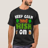 Irish stpatricksday shamrock t-shirt (Voorkant)