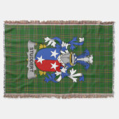 Irish Studdert Coat of Arms Family Crest Ireland Deken (Voorkant)