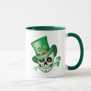 Irish Sugar Skull Mok