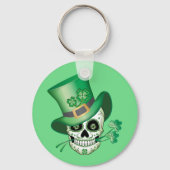 Irish Sugar Skull Sleutelhanger (Voorkant)