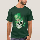 Irish Sugar Skull T-Shirt (Voorkant)