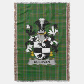 Irish Sullivan of O_Sullivan (Beare) Wapen Deken (Voorkant Verticaal)
