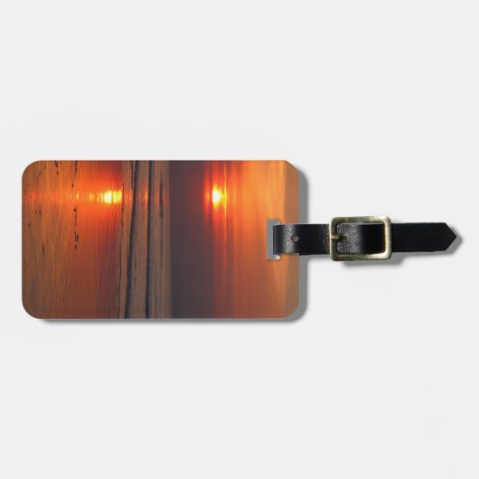 Irish Sunset Bagagelabel (Voorkant horizontaal)