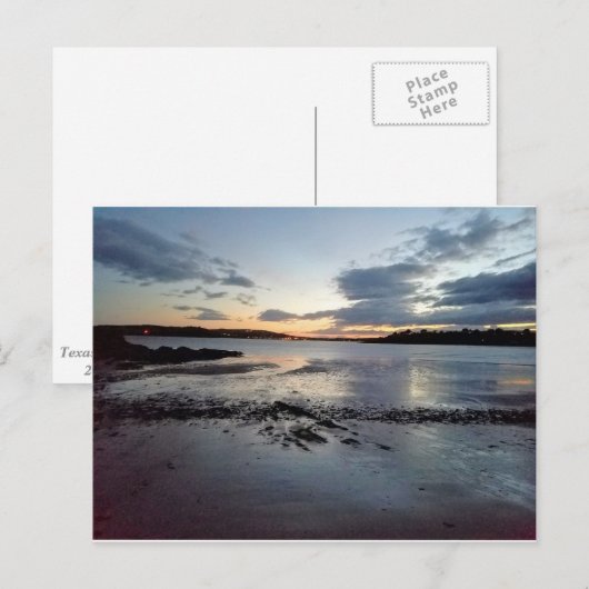 Irish Sunset Briefkaart (Voorkant / Achterkant)