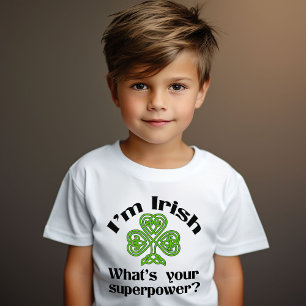 Irish Superpower Funny St. Patrick's Day T-shirt