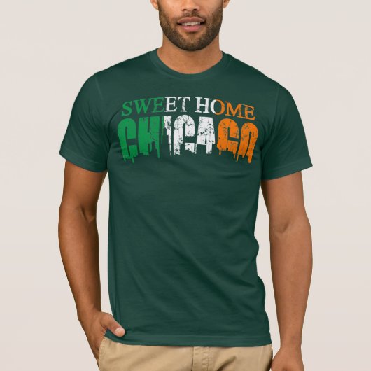 Irish Sweet Home Chicago T Shirt (Voorkant)
