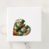 Irish Tabby Kittens Bedankjes Labels (In situ)