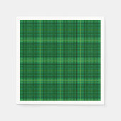 Irish Tartan Paper Party servetten (Voorkant)