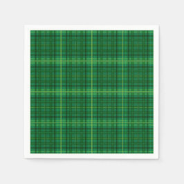 Irish Tartan Paper Party servetten