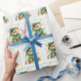 Irish Teddy Bear Cadeaupapier