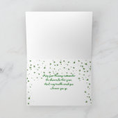 Irish Teddy Bear Kaart (Binnen)