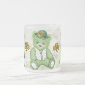 Irish Teddybear - Groen Matglas Koffiemok (Center)