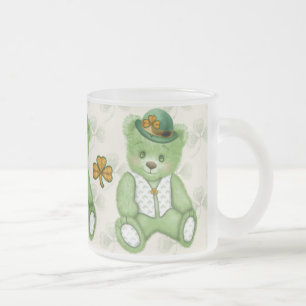 Irish Teddybear - Groen Matglas Koffiemok