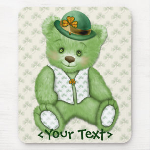 Irish Teddybear - Groen Muismat