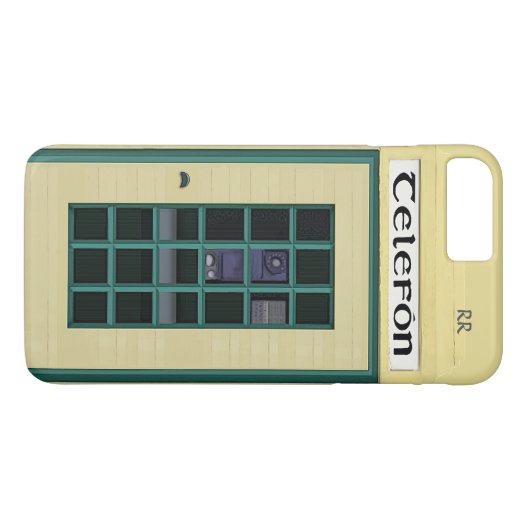 Irish Telephone Box Case-Mate iPhone Case (Achterkant (Horizontaal))