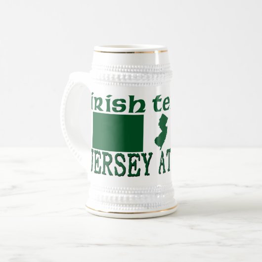 Irish Temper Jersey Attitude Beer Stein Bierpul (Voorkant links)