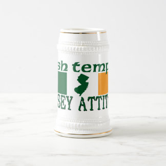 Irish Temper Jersey Attitude Beer Stein Bierpul