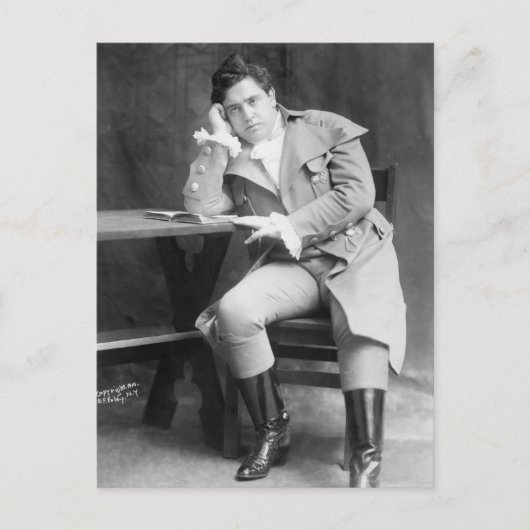 Irish Tenor John McCormack: 1910 Briefkaart (Voorkant)