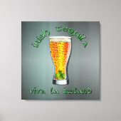 Irish Tequila - Viva la Ireland Canvas Afdruk (Voorkant)