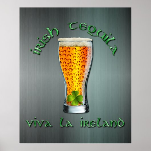 Irish Tequila - Viva la Ireland Poster (Voorkant)