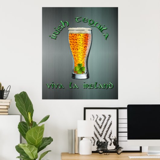 Irish Tequila - Viva la Ireland Poster (Thuiskantoor)