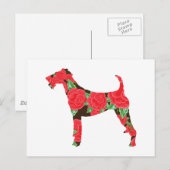 Irish Terrier Briefkaart (Voorkant / Achterkant)