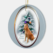 Irish Terrier Christmas Gifts Ornament (Links)
