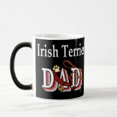 Irish Terrier Dad Gifts Magische Mok (Links)