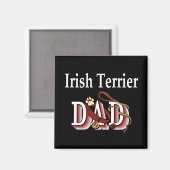 Irish Terrier dad Magnet (Voorkant / Achterkant)