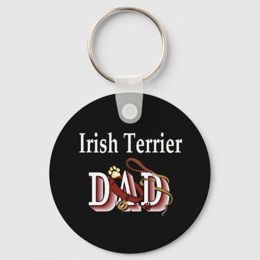 Irish Terrier dad Sleutelhanger (Voorkant)