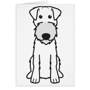 Irish Terrier Dog Cartoon