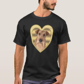 Irish Terrier Dog Dog Heart  Irish Terrier  1 T-shirt (Voorkant)