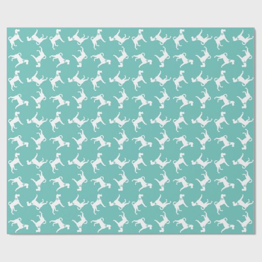 Irish Terrier Dog Puppy Cadeaupapier (Vlak)