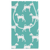 Irish Terrier Dog Puppy Klein Cadeauzakje (Achterkant)