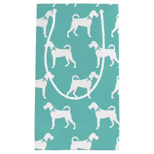 Irish Terrier Dog Puppy Klein Cadeauzakje (Voorkant)