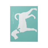 Irish Terrier Dog Puppy Notitieblok (Linkerzijde)